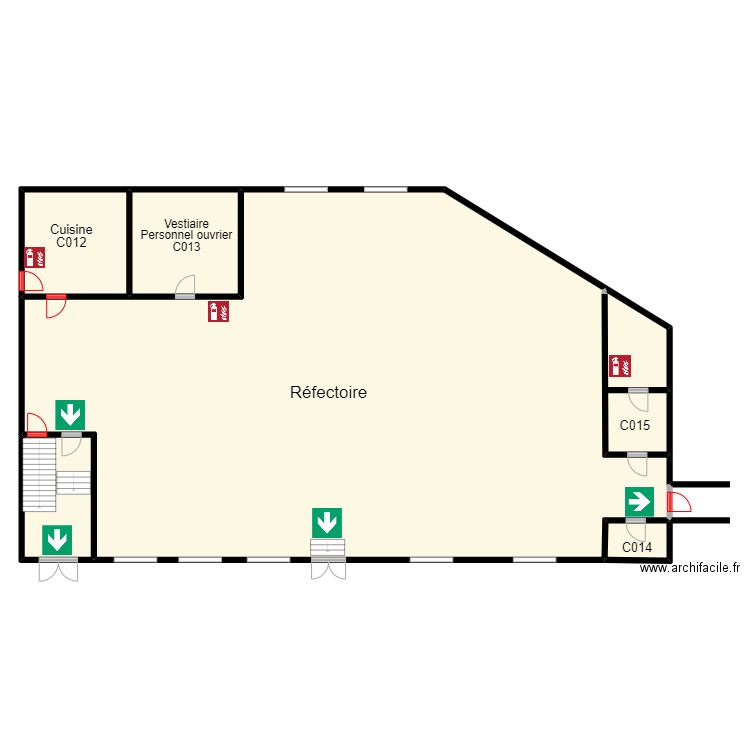 IDBHBlocCniveau-1. Plan de 0 pièce et 0 m2