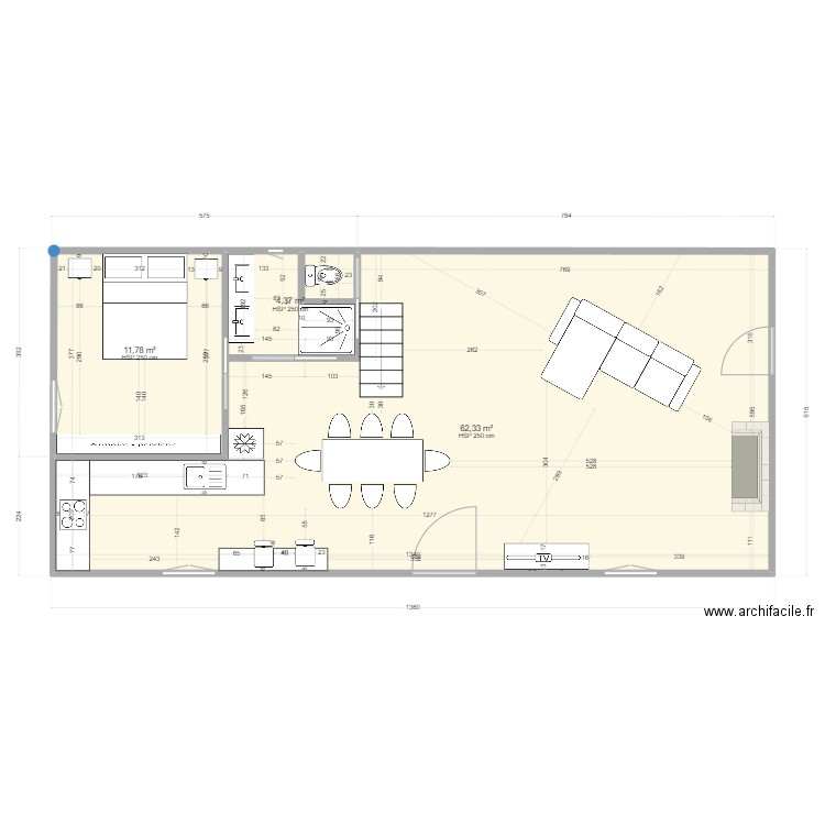 le merveillaud. Plan de 0 pièce et 0 m2