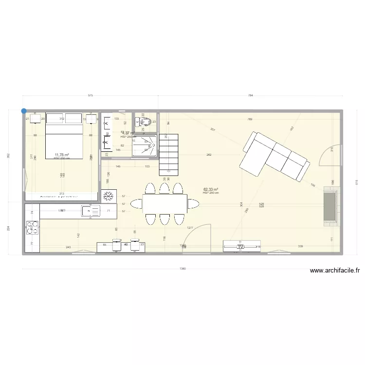 le merveillaud. Plan de 