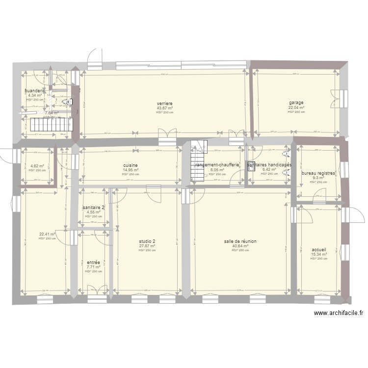 presbytere nouveau v4. Plan de 0 pièce et 0 m2