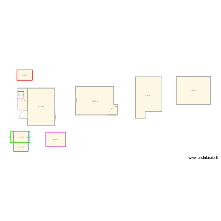 Apartement N4. Plan de 0 pièce et 0 m2