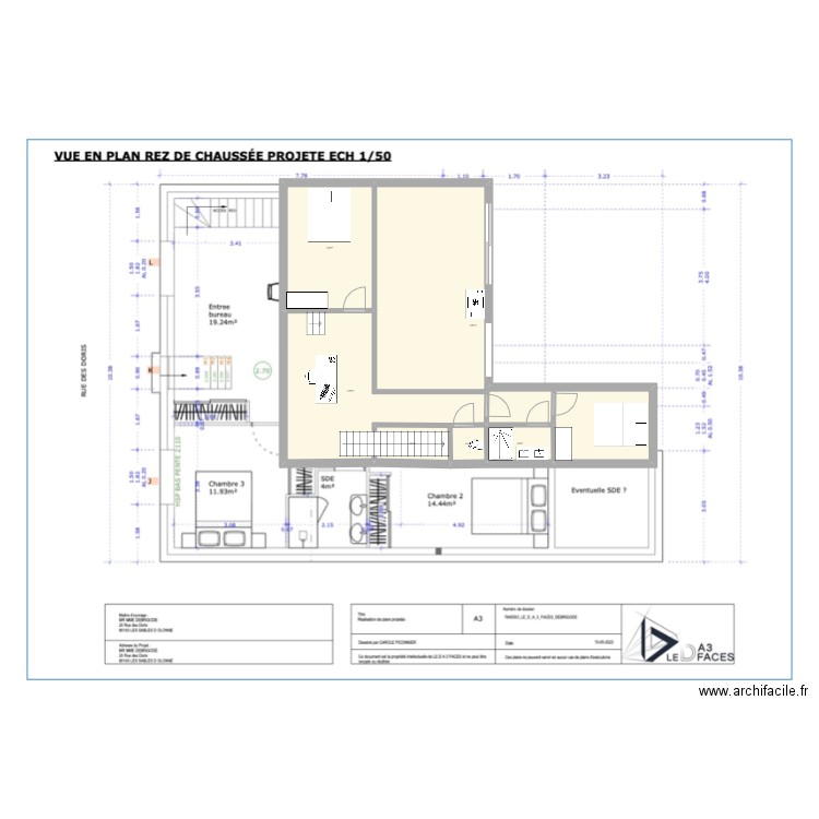 sables2. Plan de 0 pièce et 0 m2