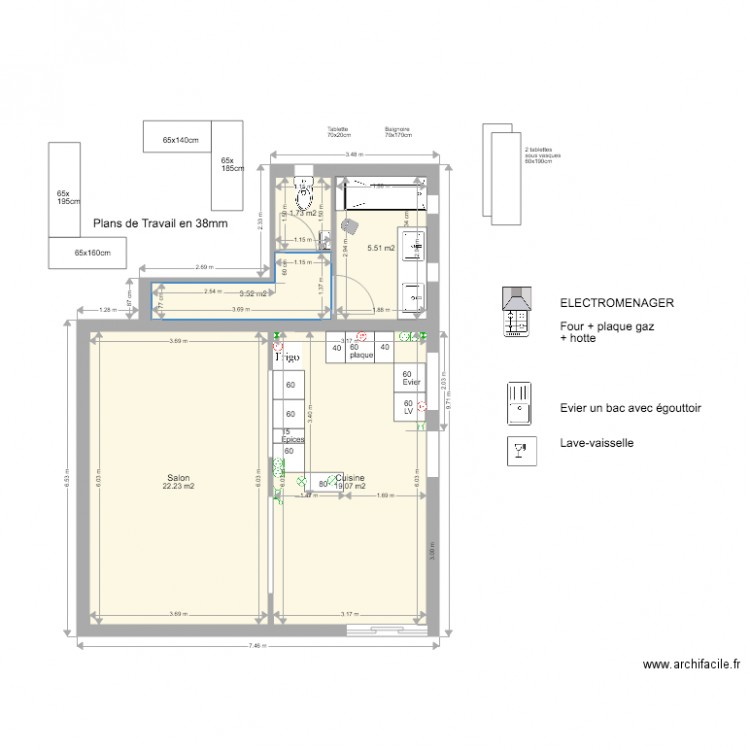 Christine B3. Plan de 0 pièce et 0 m2