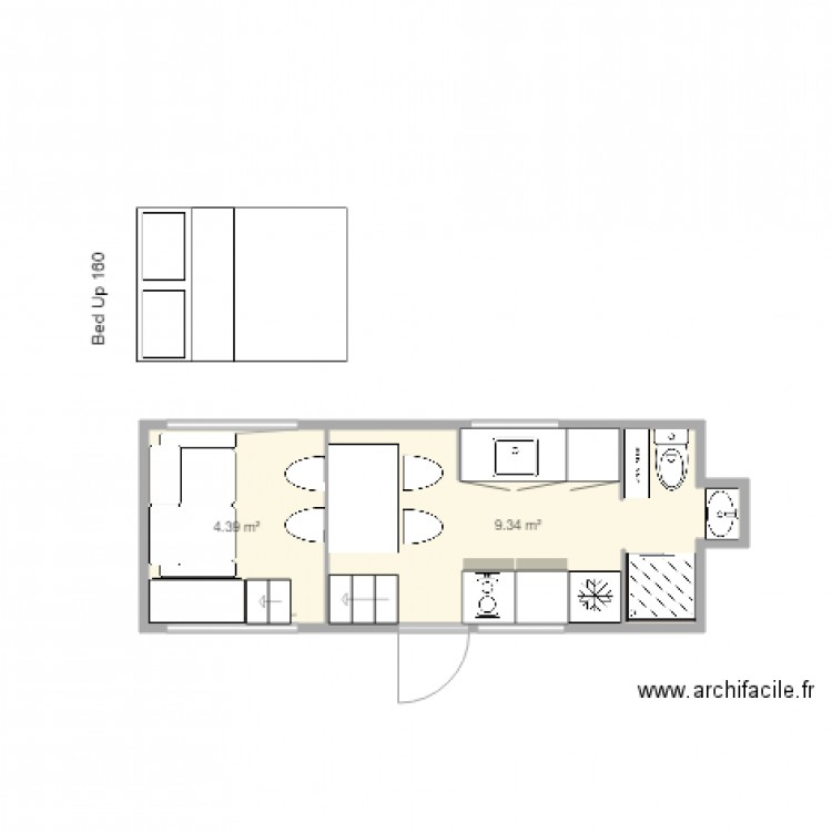 Tiny 2 jour. Plan de 0 pièce et 0 m2