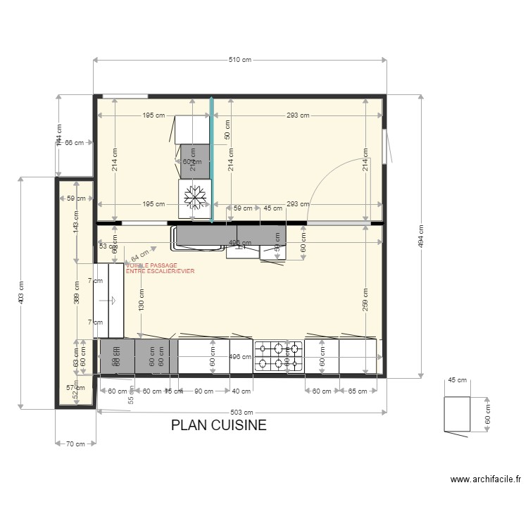 cuisine la source4. Plan de 0 pièce et 0 m2