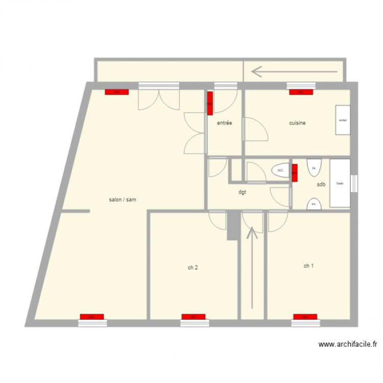 POLEK. Plan de 0 pièce et 0 m2