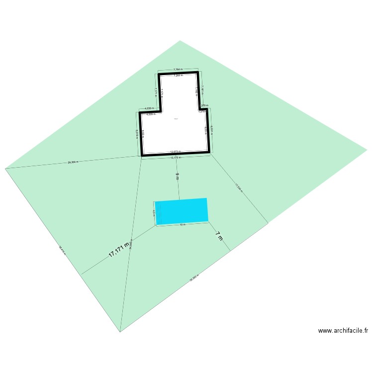 Plan Cadastral 203. Plan de 0 pièce et 0 m2