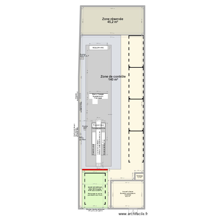 CCT VL DRAP. Plan de 4 pièces et 329 m2