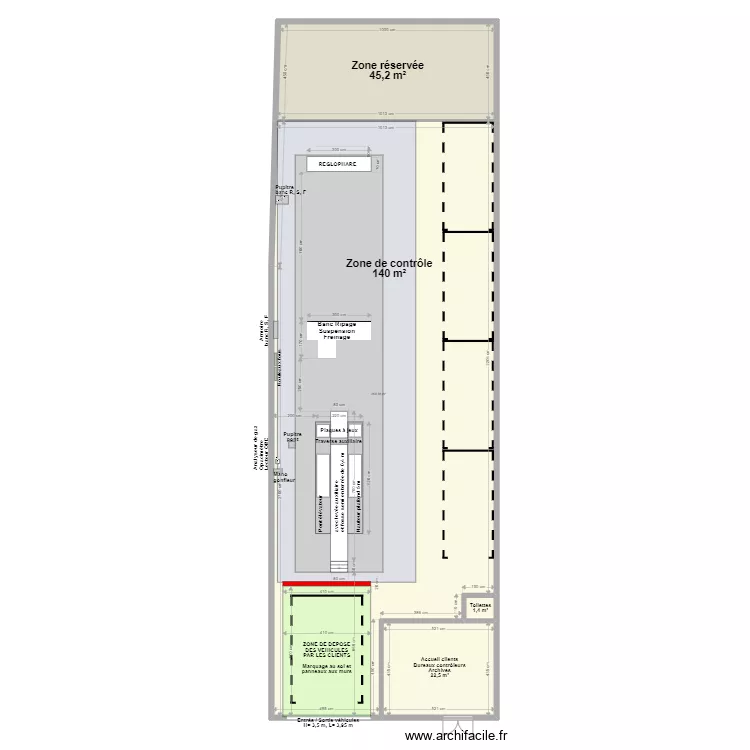 CCT VL DRAP. Plan de 