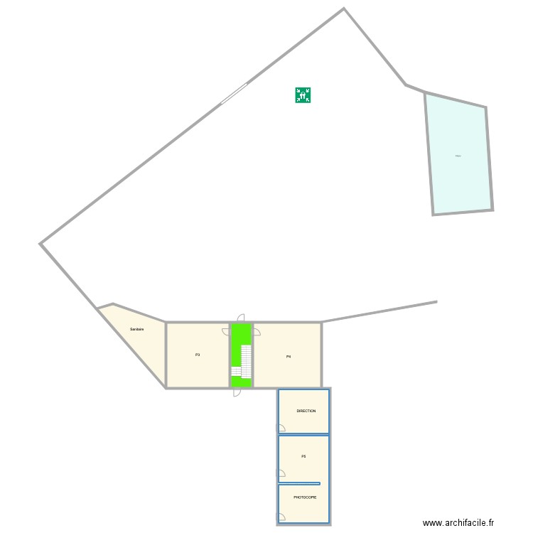 Saint Médard Mons  REZ. Plan de 0 pièce et 0 m2