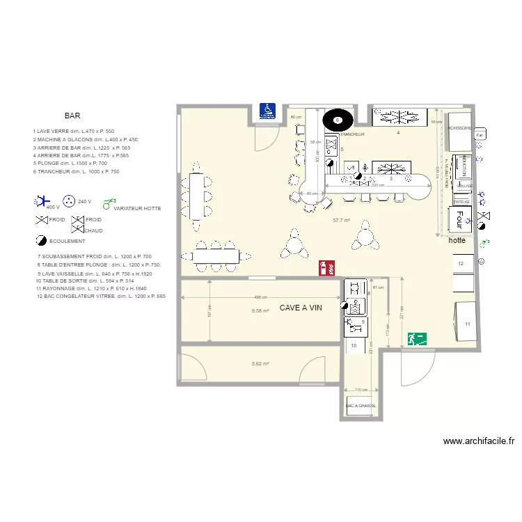BAR. Plan de BAR. Plan de