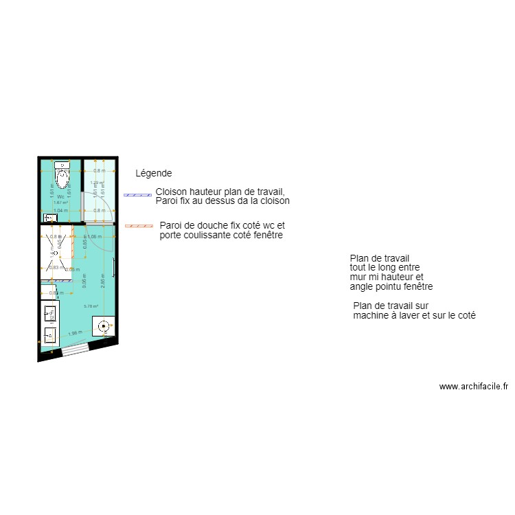 MILLET Sylvine. Plan de 0 pièce et 0 m2