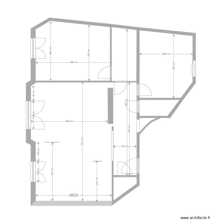 Appartement P et M. Plan de 0 pièce et 0 m2