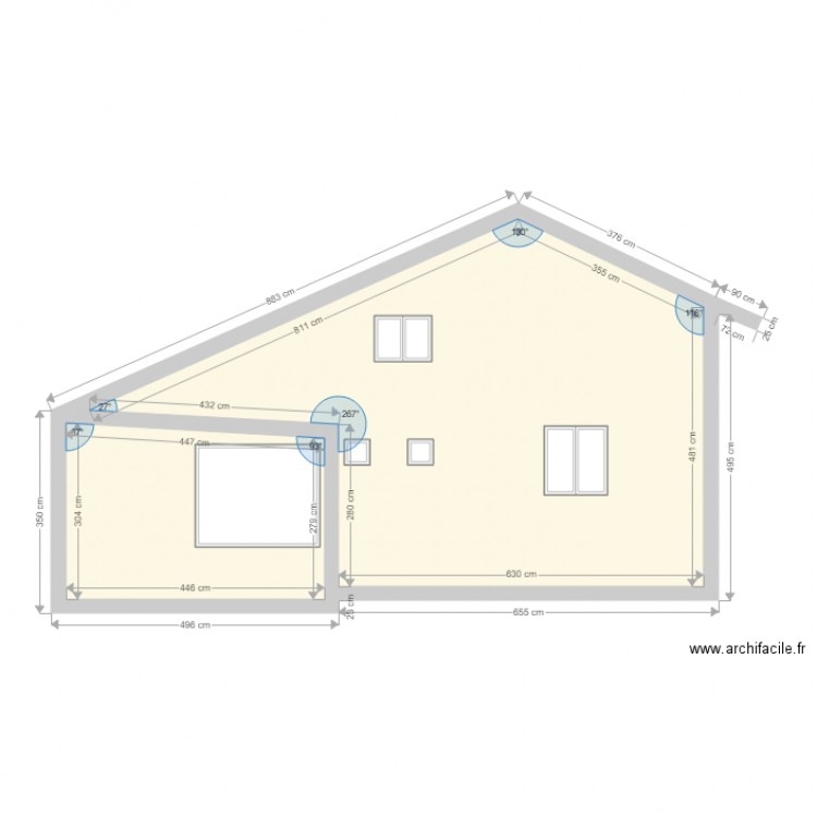 demande DP2 7 Reynaud avant. Plan de 0 pièce et 0 m2