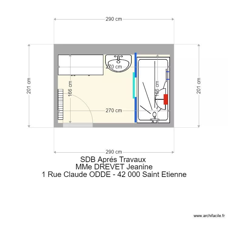 DREVET Jeanine ap. Plan de 