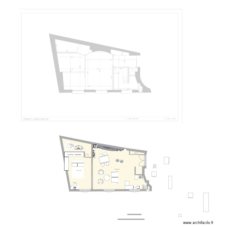 88LRcoté. Plan de 0 pièce et 0 m2