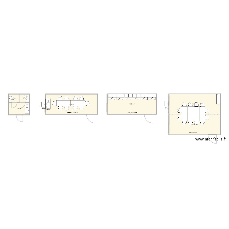 BERTONI CHANTIER MUGIER. Plan de 0 pièce et 0 m2