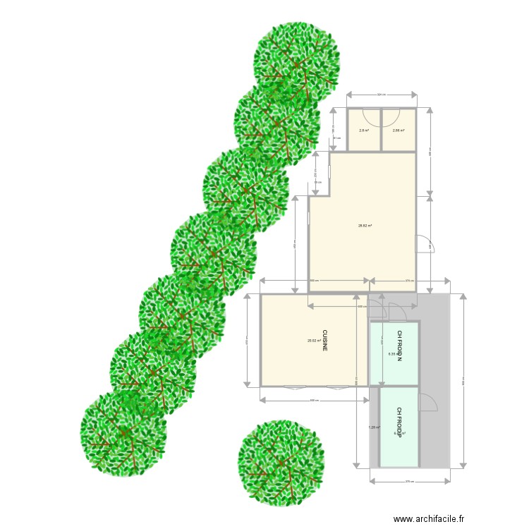 MAISON . Plan de 0 pièce et 0 m2
