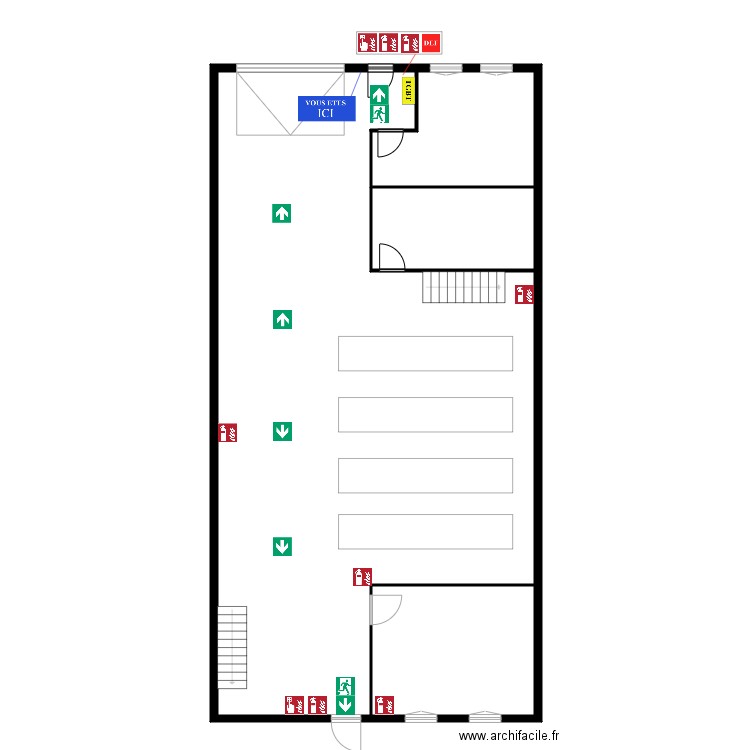 Savonnerie rdc final. Plan de 0 pièce et 0 m2