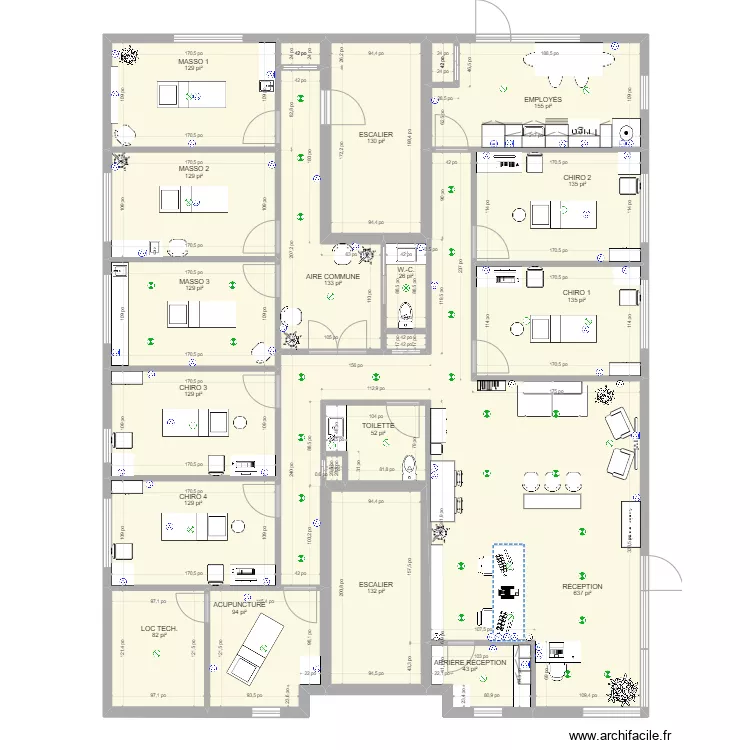 Nouvelle clinique 17 ao&ucirc;t 2022 &Eacute;LECTRICIT&Eacute;. Plan de 