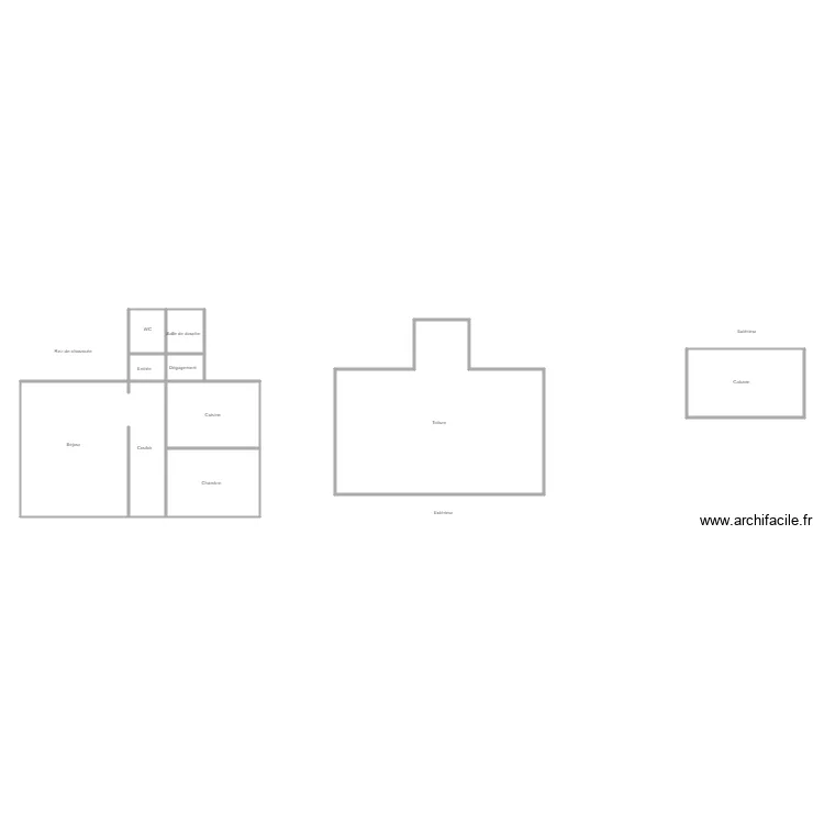 Ham les moins. Plan de 