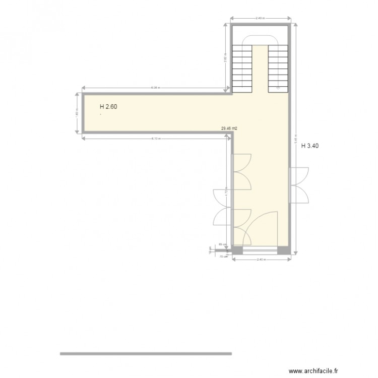 SAUVEAU. Plan de 0 pièce et 0 m2