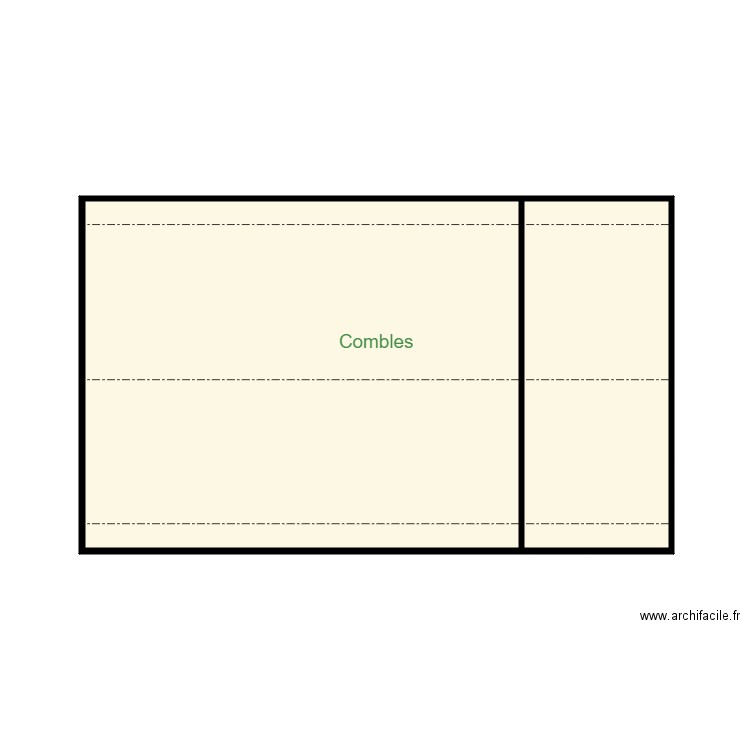 GODINOT. Plan de 22 pièces et 121 m2