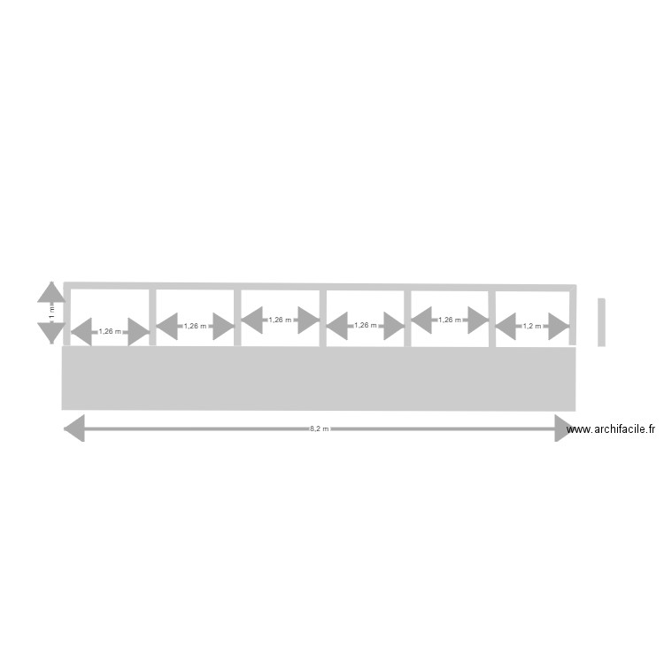 rambarde. Plan de 0 pièce et 0 m2