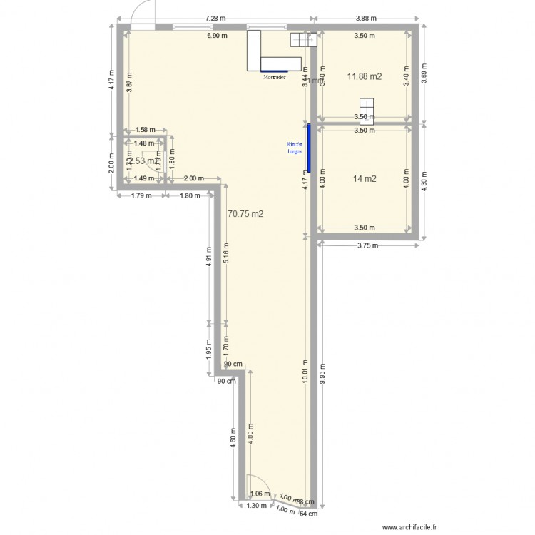 55040 Local Nuevo. Plan de 0 pièce et 0 m2