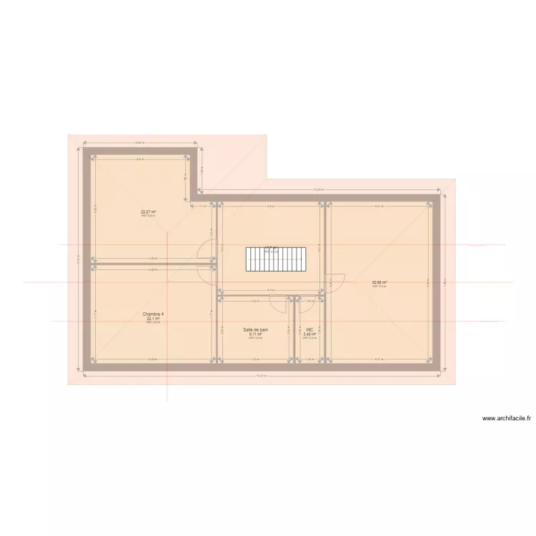 maison dady. Plan de 