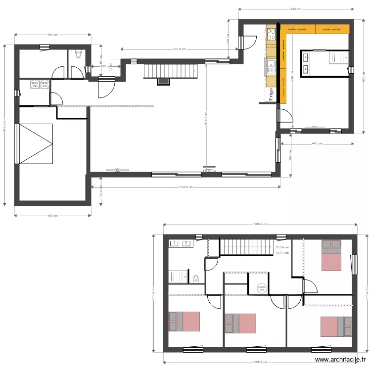 plan huisserie. Plan de plan huisserie. Plan de