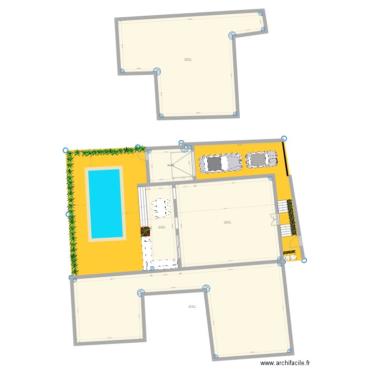 Cadastre_Gouv_taupin_modif_1. Plan de 5 pièces et 323 m2