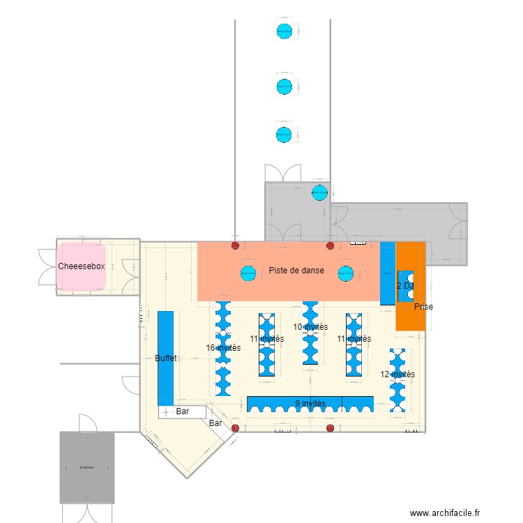 Montrécourt. Plan de 0 pièce et 0 m2