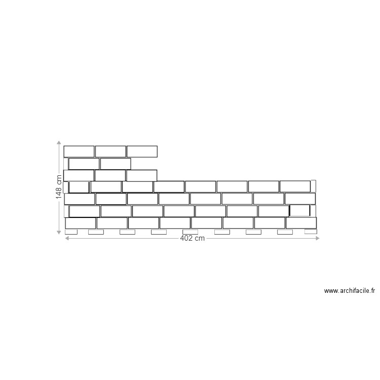 Mur Bar Pergola. Plan de 0 pièce et 0 m2