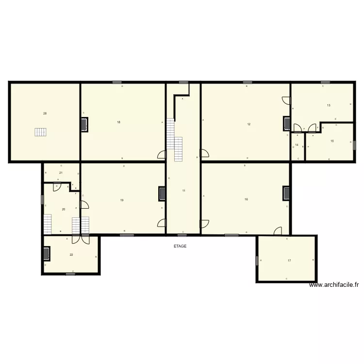 184857 LEFEVRE Plomb. Plan de 