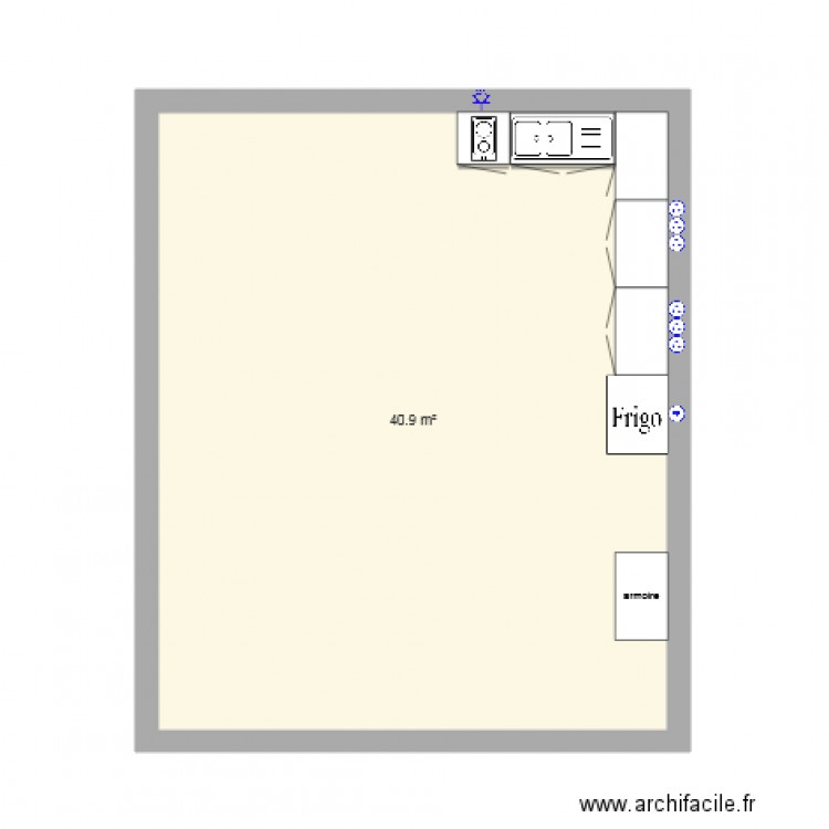 salle repos. Plan de 0 pièce et 0 m2