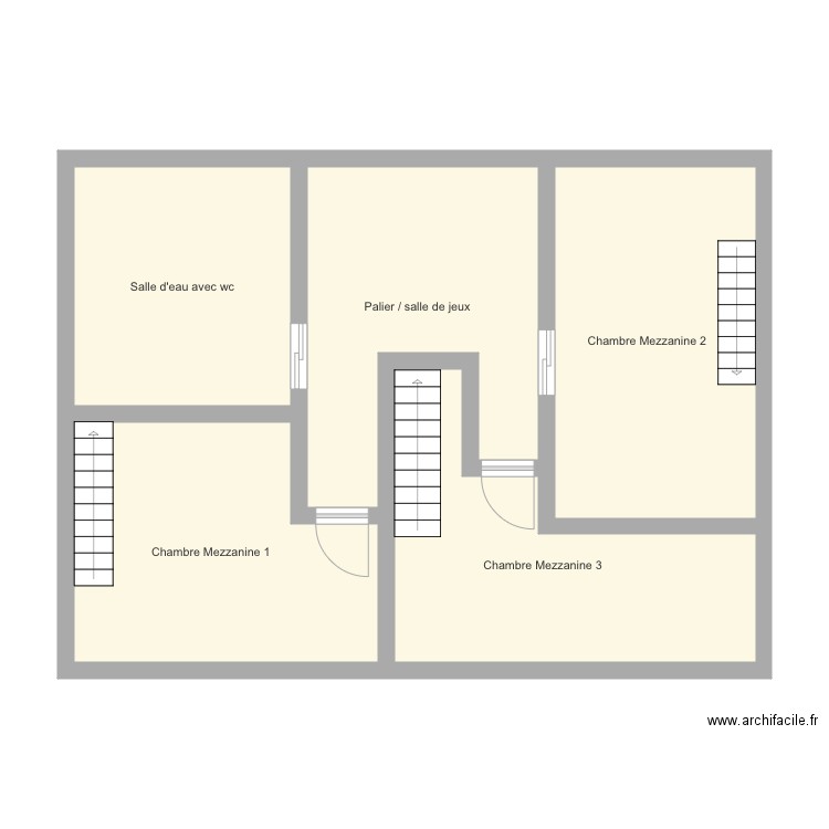 CROQUI MATHURIN 2EME. Plan de 0 pièce et 0 m2