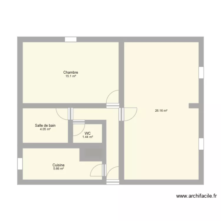 ASPOUR Turique. Plan de 