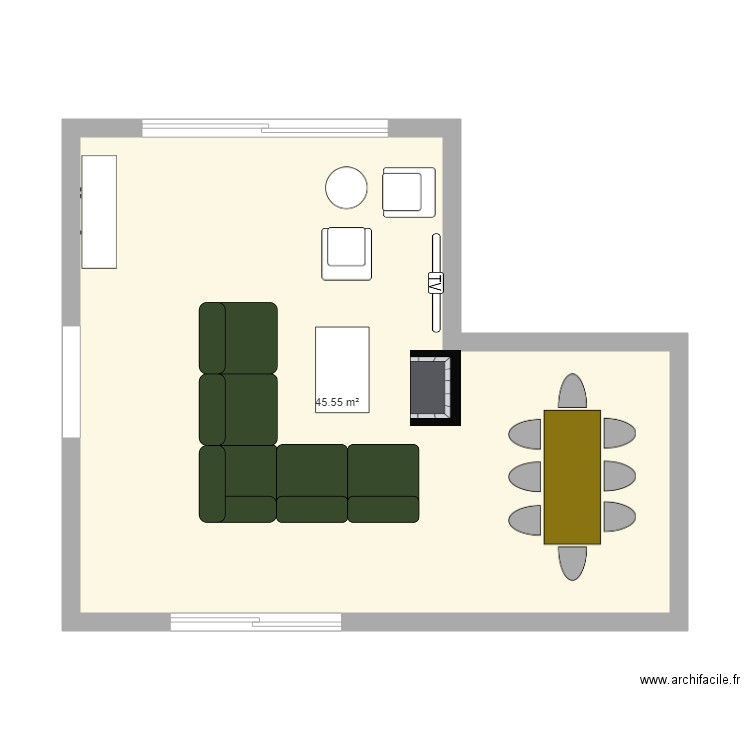 salon st marc. Plan de 0 pièce et 0 m2