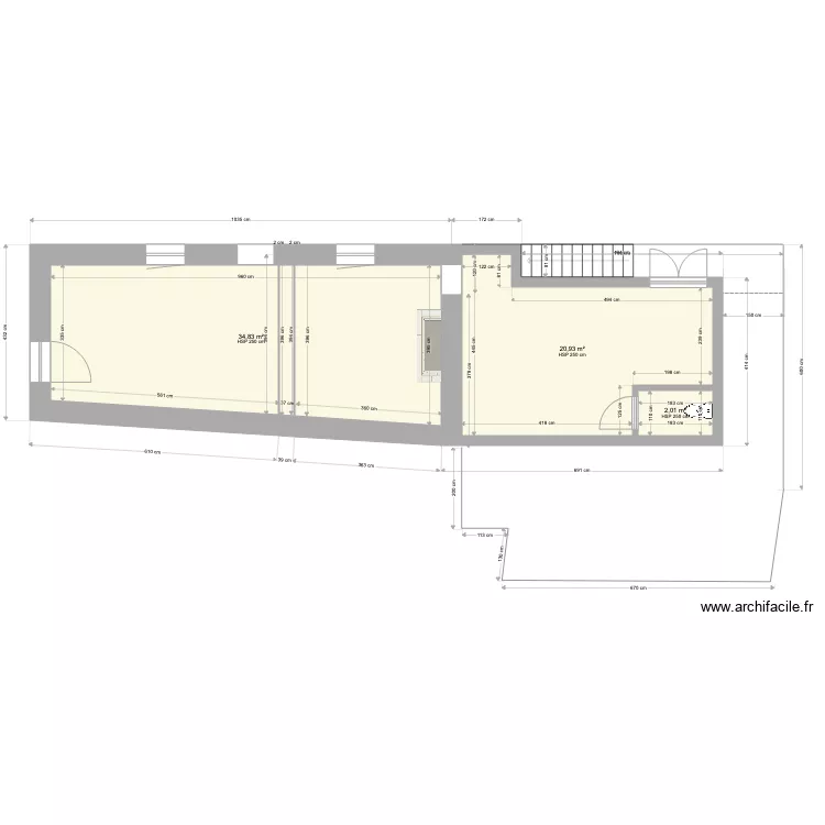 OFFICE TOURISME LFF futur. Plan de 