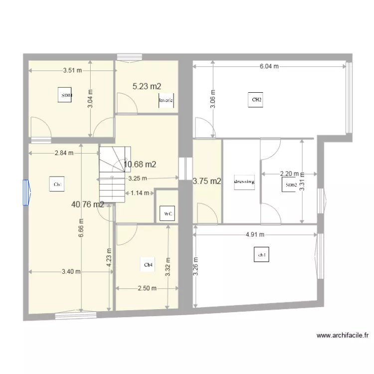 maison haut 4. Plan de 