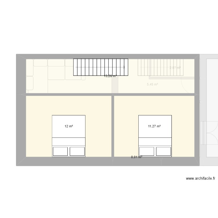 Plan TOTAL trois ponts (03/07) ( Version 2 appart horizontal). Plan de 0 pièce et 0 m2