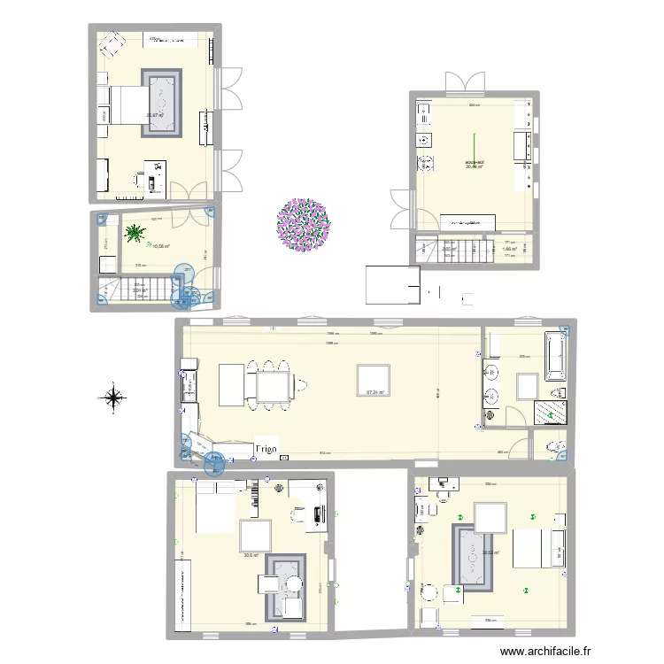 nouvelle maison. Plan de nouvelle maison. Plan de
