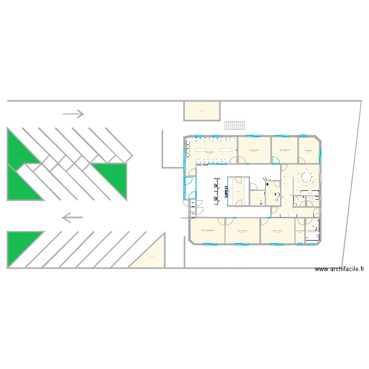 Cabinet10. Plan de 0 pièce et 0 m2