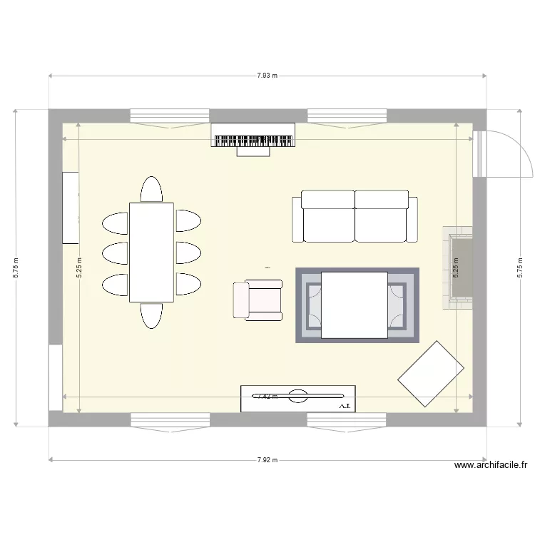 salon st crepin v3. Plan de 