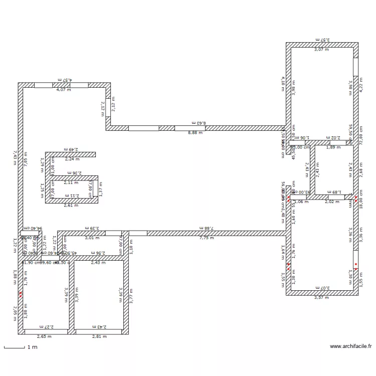 rez de jardin. Plan de 