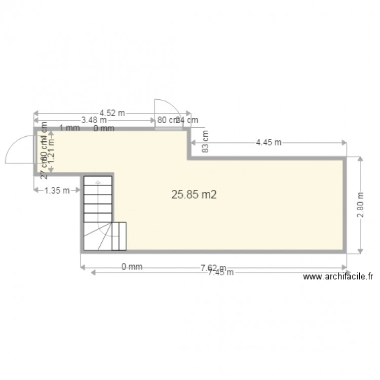 vincent rdc. Plan de 0 pièce et 0 m2