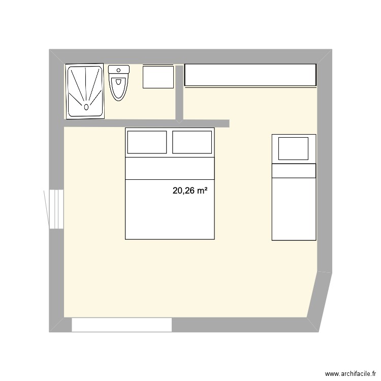 BINIBECA GARAGE 1. Plan de 1 pièce et 20 m2