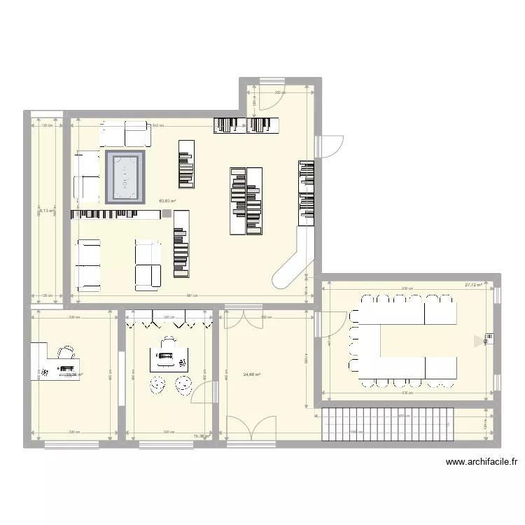 SOUS SOL HOTEL. Plan de 