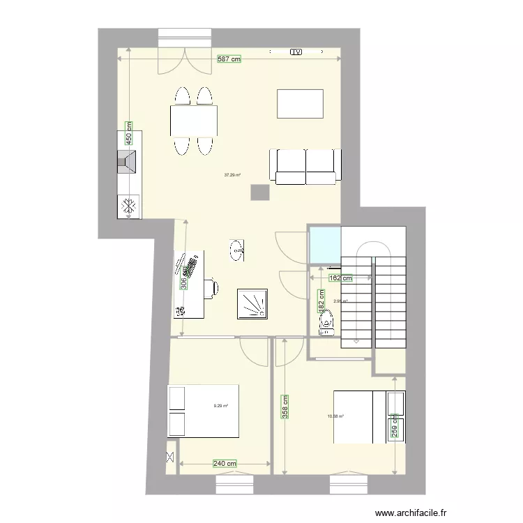 Gare Etage 1 V3. Plan de 